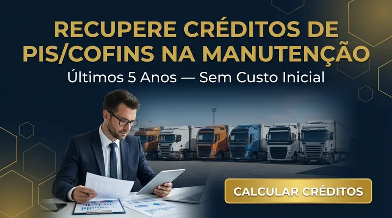 Recupere Créditos de PIS/COFINS na Manutenção da Frota