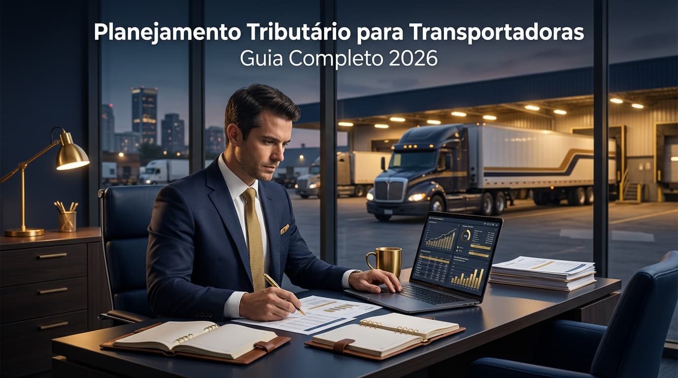 Planejamento Tributário para Transportadoras: Guia Completo 2026