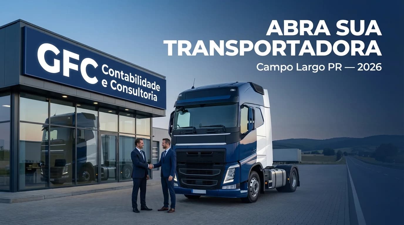 Abertura de Transportadora em Campo Largo PR: Guia 2026