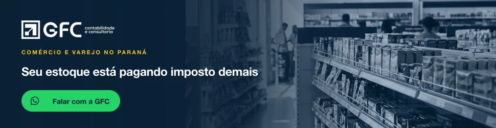 Seu estoque está pagando imposto demais? Falar com a GFC pelo WhatsApp